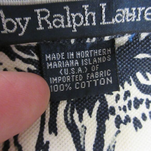 Vintage Polo Ralph Lauren Mens Hawaiian Polo Shirt size‎ XL Floral Palm Trees - Picture 3 of 12